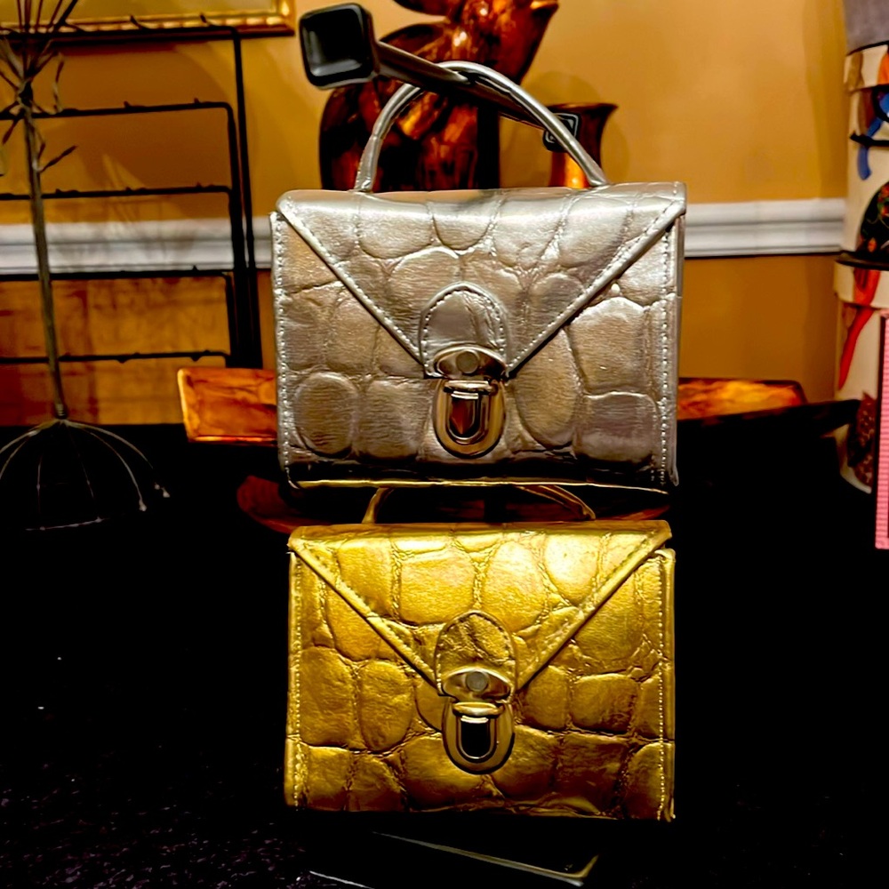 Mini Handbags 👜 Silver/Gold